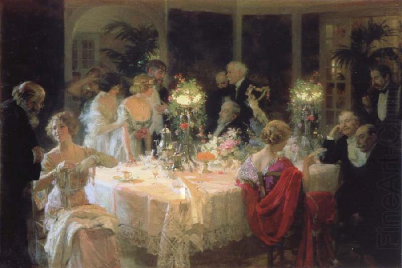 The end of the supper, Jules-Alexandre Grun